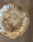 Shell Capiz Dish - Gold