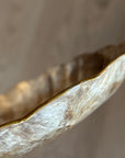 Shell Capiz Dish - Gold