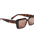 Soho Dark Tort Square Sunglasses