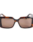Soho Dark Tort Square Sunglasses