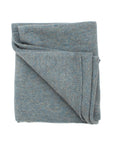 Baby Blanket - 100% Wool Knit | Stone Blue