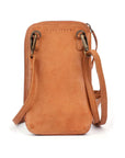 Leather Bag - Taint Mobile + Crossbody Bag | Camel