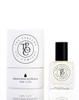 Perfume bottle and packaging of The Perfume Oil Company with a white background