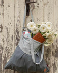 Tranquillo
BAG TOTE CARRIER BEIGE/DK GRY