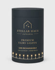 USB Rechargeable Fairy Lights 10m - Clear Cable | Warm White