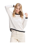 Street Top - Beige Stripe