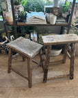 Vintage Antique wooden stools
