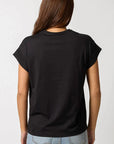 Stella and Gemma california black tee
