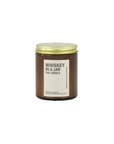 amberjack whiskey in a jar small candle