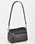 Leather Shoulder Bag - Botany | Black