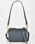 Leather Shoulder Bag - Botany | Midnight