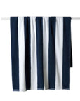 Citta navy and white towel