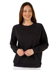 tella + Gemma Classic Sweater - Black Logo