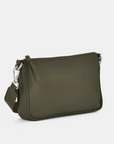 Leather Crossbody Bag - Dannii | Olive