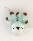 felt mint deer decoration