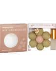Hanging Daisy Air Fresheners - Sage beach linen