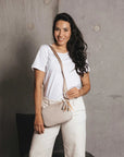 indie oatmeal - black caviar bag