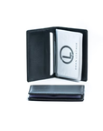 Leather Card Wallet - Jed Aqua