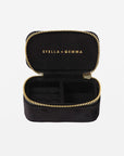 S+G Jewellery Case - Rectangle | Velvet Black