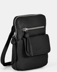 Leather Mini Cross Body - Lauren | Black