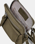 Leather Mini Cross Body - Lauren | Olive