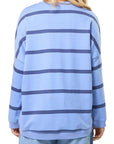 Newport Relaxed Crew Sweater - Cornflower