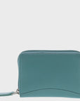 Leather Card Wallet - Stretch | Turquoise