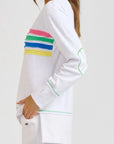 Est 1971 Terry Rainbow Sweat - White / Multi