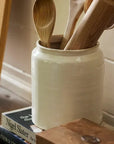 Franco Rustic White Utensil Holder - Small