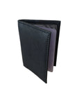 Rugged Hide Leather Card Wallet - Jed Black | Shelf home and gifts