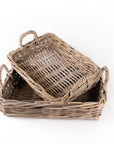 Trade Aid Rattan Trays
