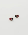 Sterling Silver Enamel Earrings - Assorted | Shelf Home and Gifts