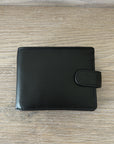 Rugged Hide Zac Black Mens Wallet
