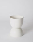 Metal Domes Planter - Medium | White