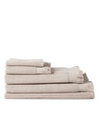 Citta Ribbed Face Cloths - Oat