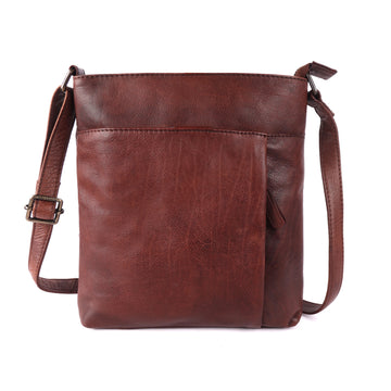 Leather Bag - Barcelona | Brown