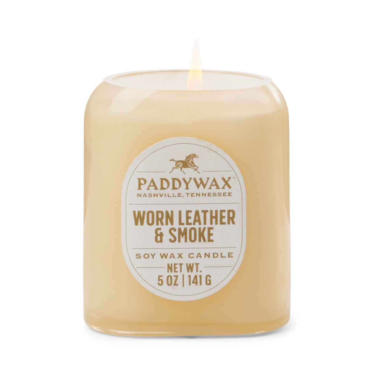 Worn Leather + Smoke - Paddywax Candle 141gr