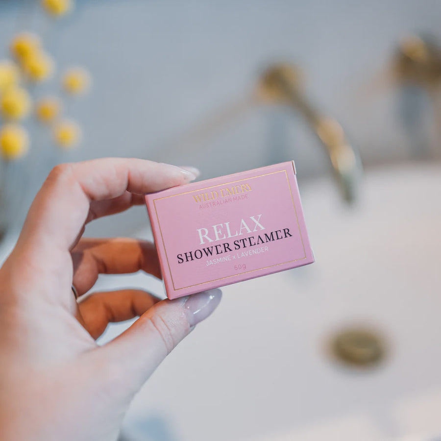 Wild Emery Shower Steamers relax