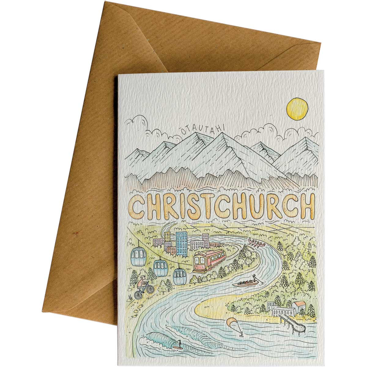 Little Difference Greeting Cards - Christchurch