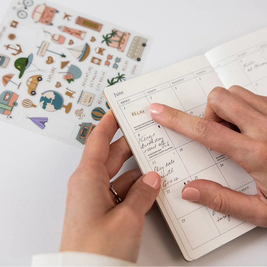2026 POCKET PLANNER - WILDFLOWERS