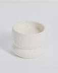 Stoneware Ivory candle