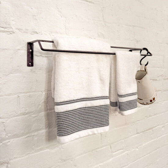 Iron Towel Rod - Two Rung