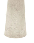 Textured cylindrical object on a white background