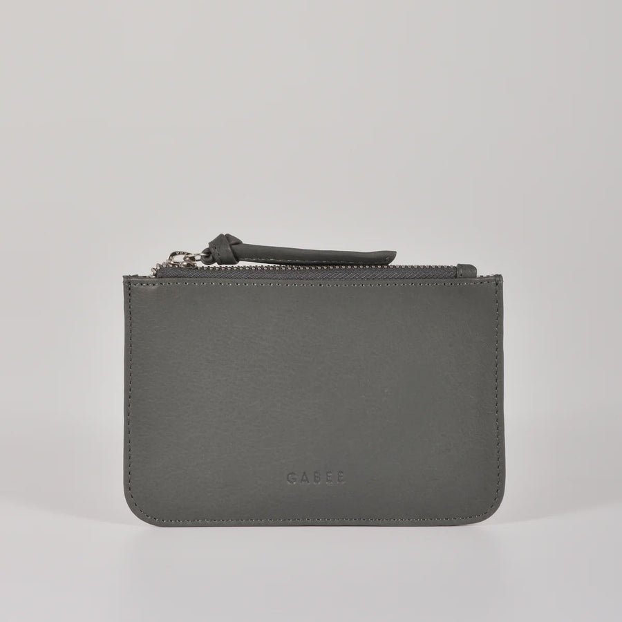 Leather Pouch - Village | Denim