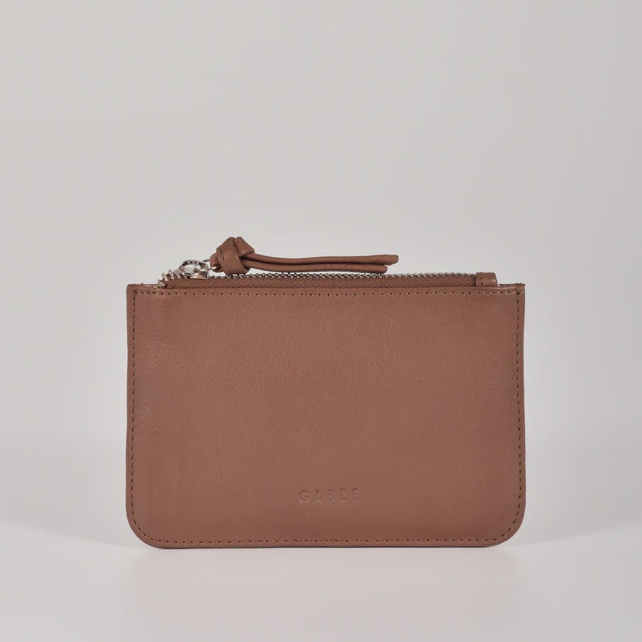 Leather Pouch - Village - Taupe