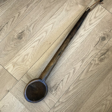 Antique Wooden Ghee Spoon