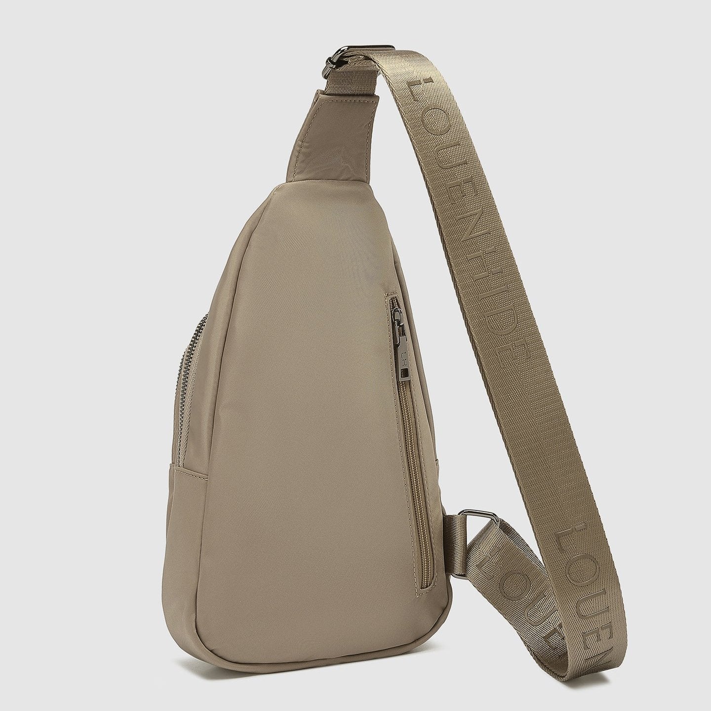 Boyd Nylon Sling Bag - Beige