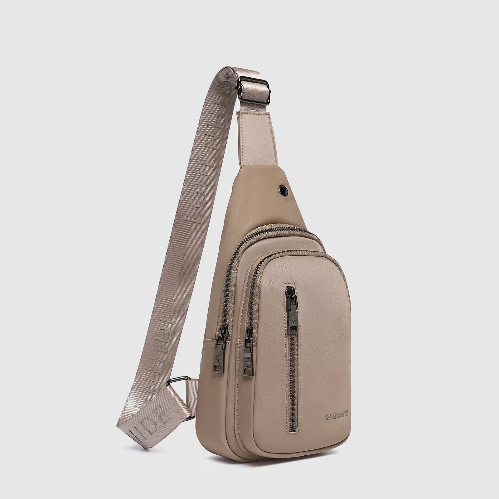 Boyd Nylon Sling Bag - Mocha