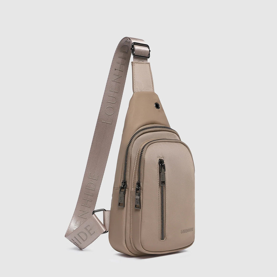 Boyd Nylon Sling Bag - Mocha