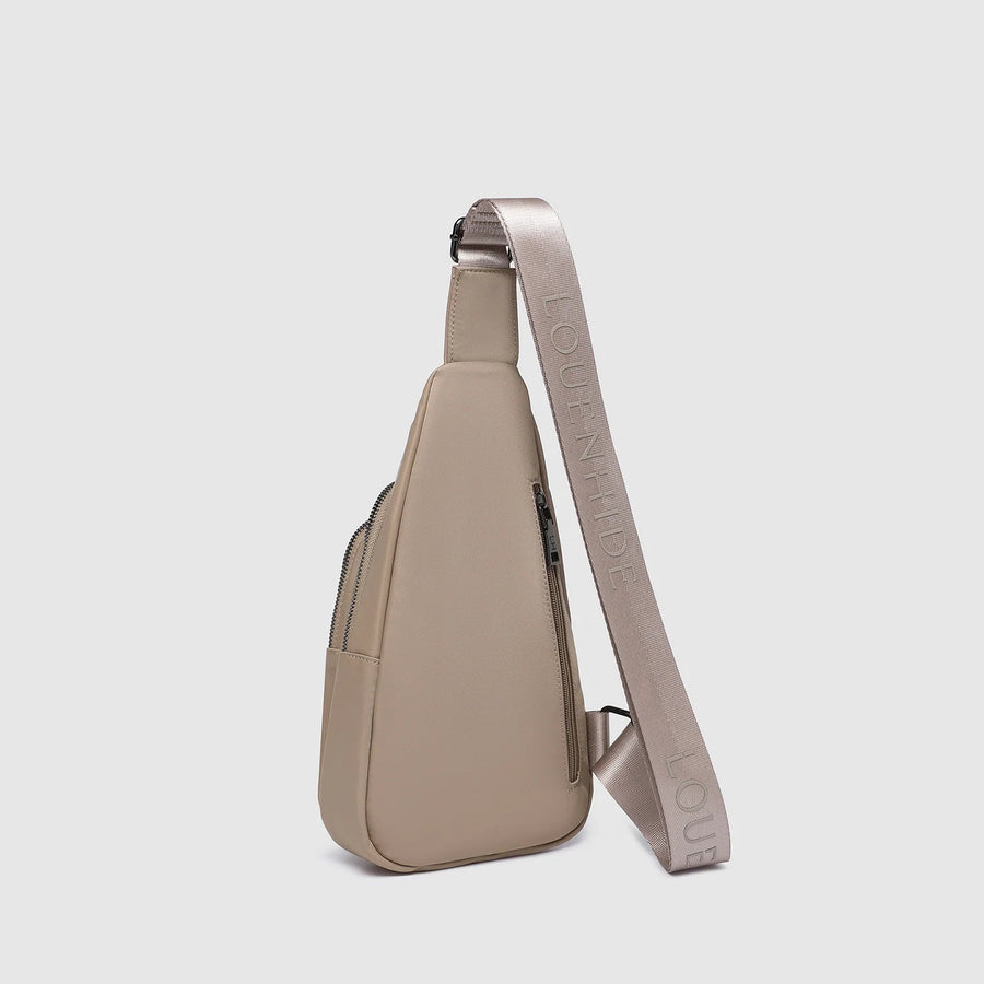 Boyd Nylon Sling Bag - Mocha